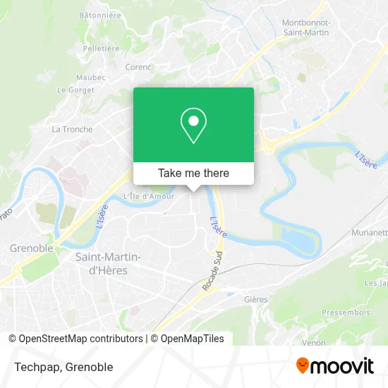 Techpap map