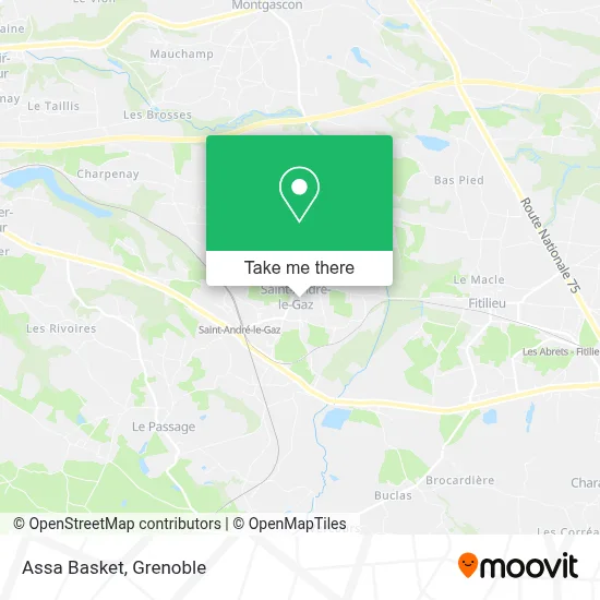 Assa Basket map