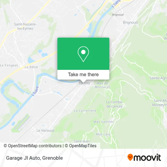Garage Jl Auto map