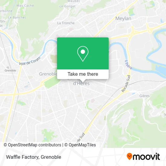 Waffle Factory map