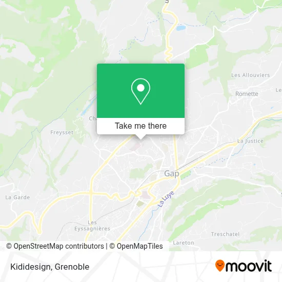 Kididesign map