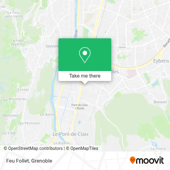 Feu Follet map