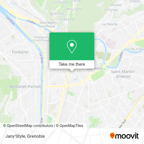 Jany'Style map