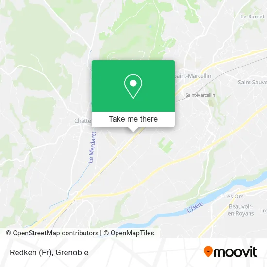 Redken (Fr) map