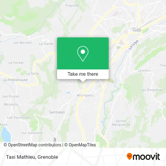 Taxi Mathieu map