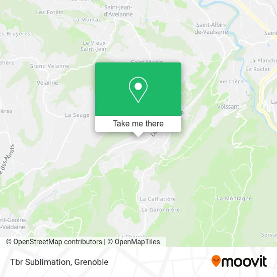 Tbr Sublimation map