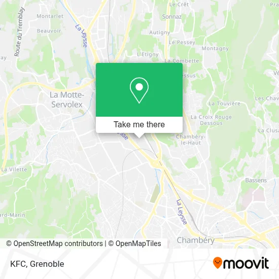Kfc map