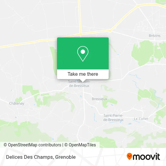 Delices Des Champs map