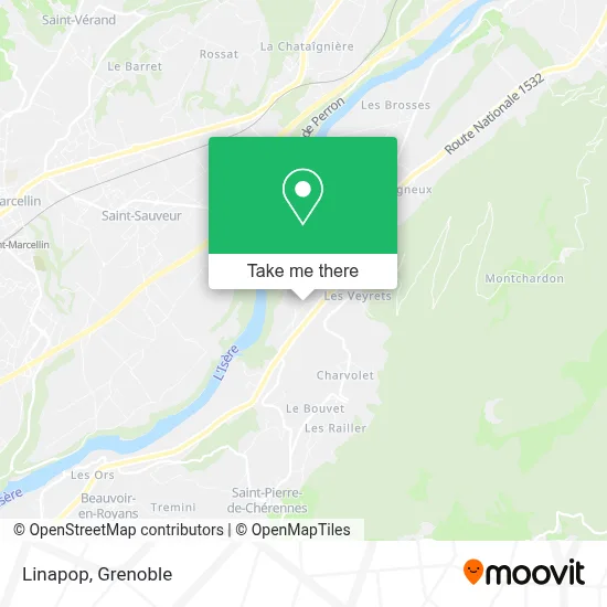 Linapop map