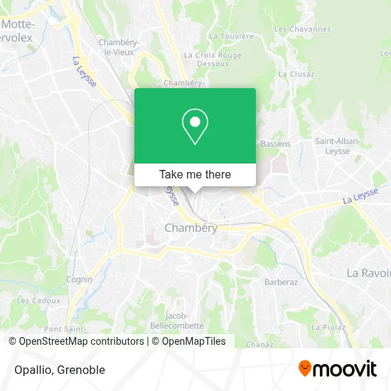 Opallio map