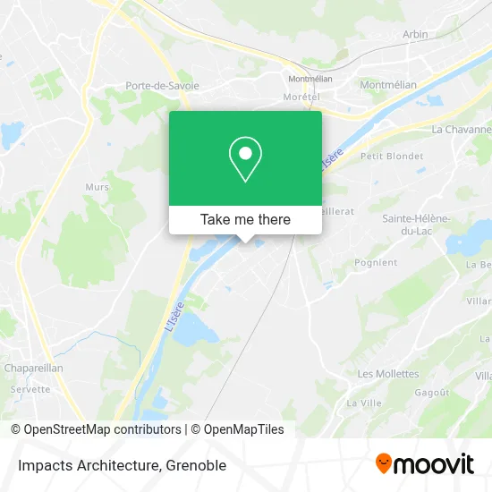 Impacts Architecture map