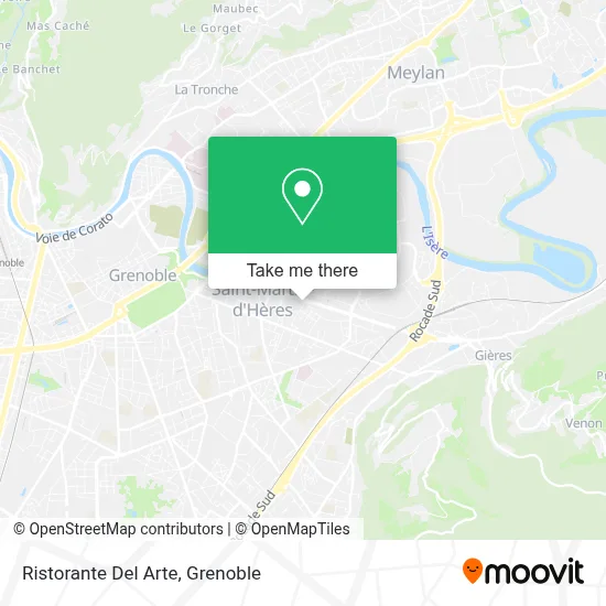 Ristorante Del Arte map