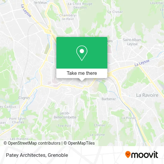 Patey Architectes map