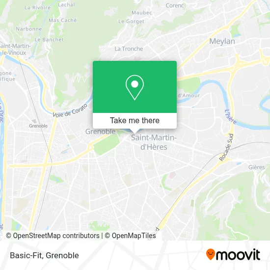 Basic-Fit map