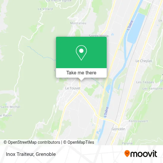 Inox Traiteur map
