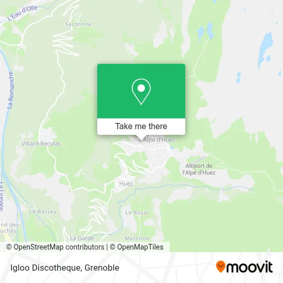Igloo Discotheque map