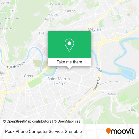 Pcs - Phone Computer Service map