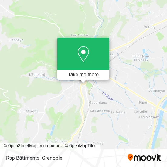 Rsp Bâtiments map