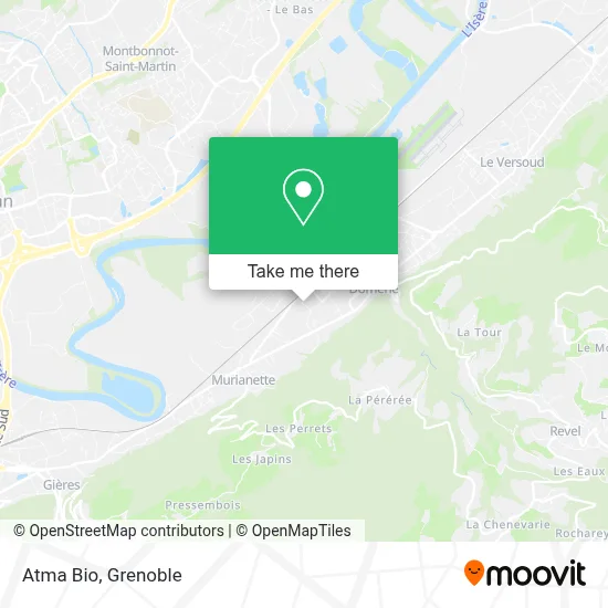 Atma Bio map