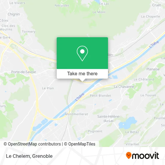 Le Chelem map