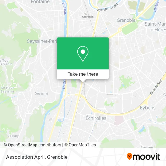 Association April map