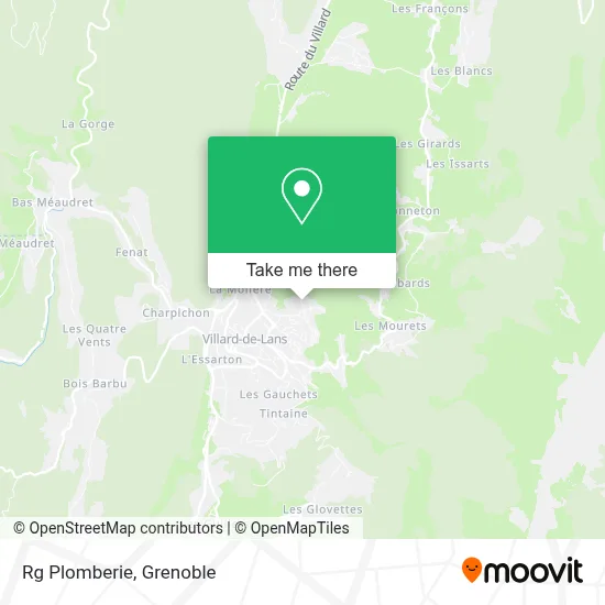Rg Plomberie map