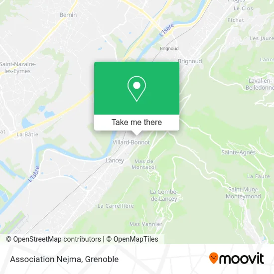 Association Nejma map
