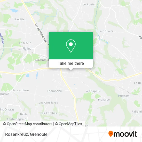 Rosenkreuz map