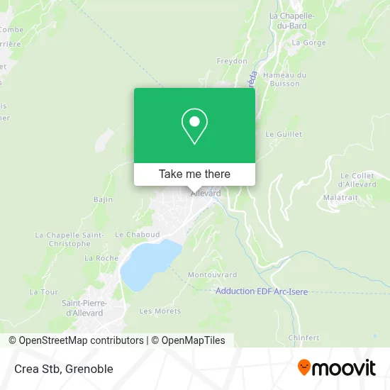 Crea Stb map