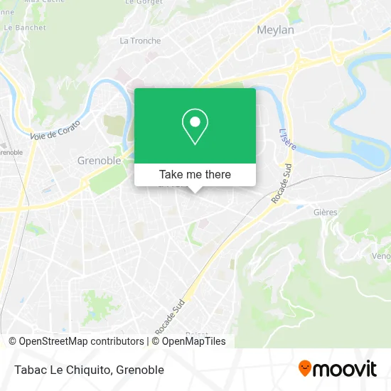 Tabac Le Chiquito map