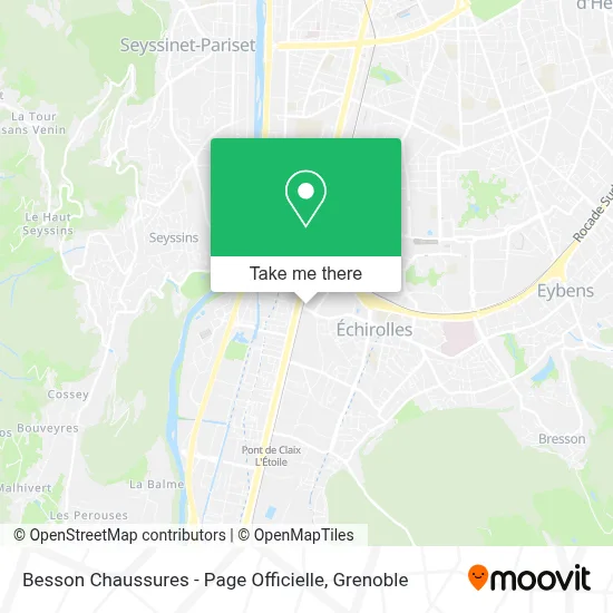 Besson Chaussures - Page Officielle map