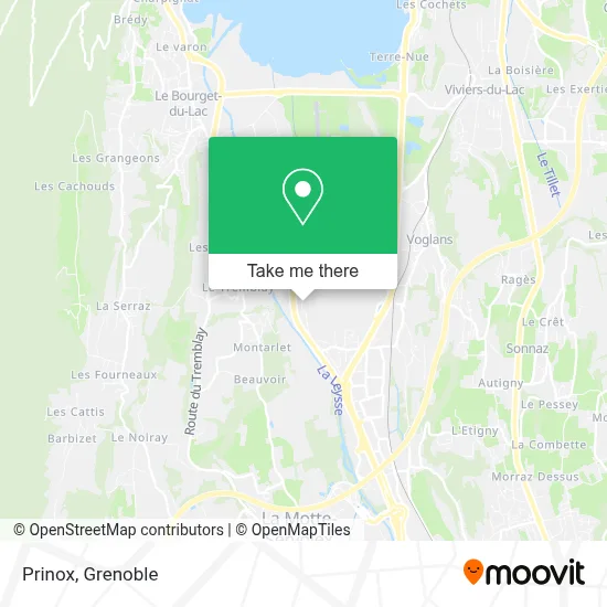 Prinox map