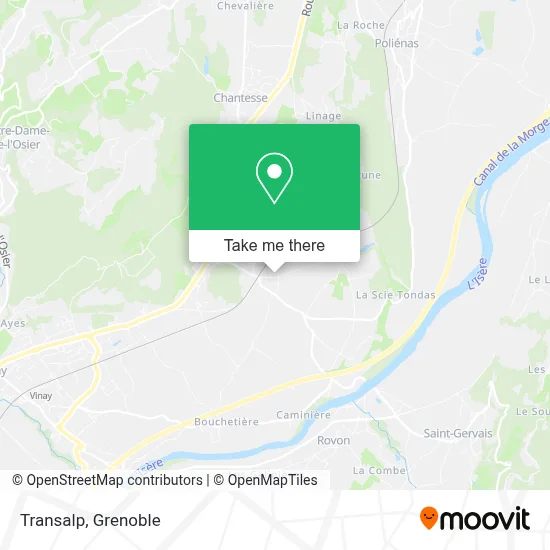 Transalp map