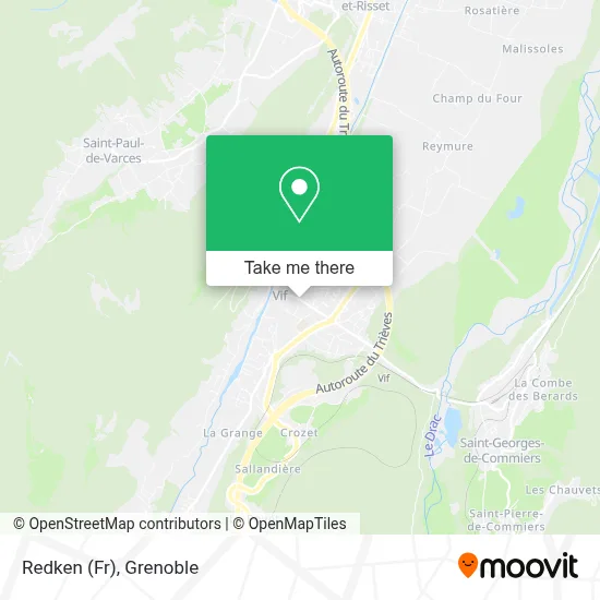 Redken (Fr) map