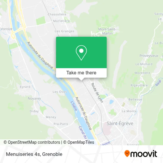 Menuiseries 4s map