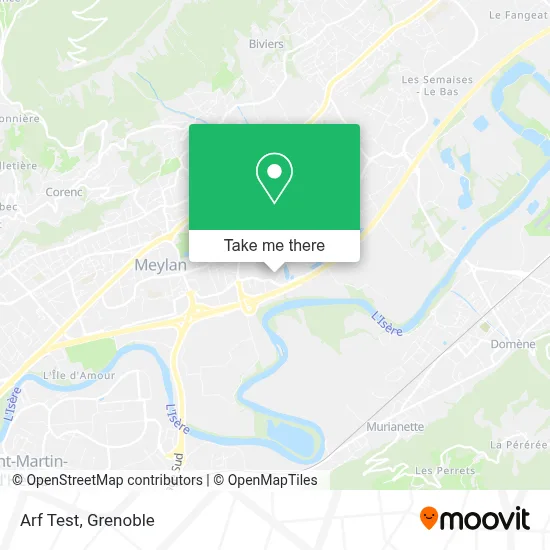 Arf Test map