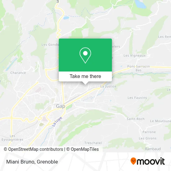 Miani Bruno map