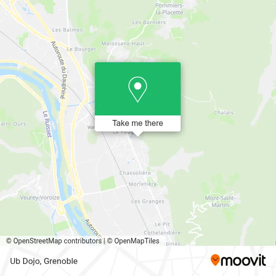 Ub Dojo map