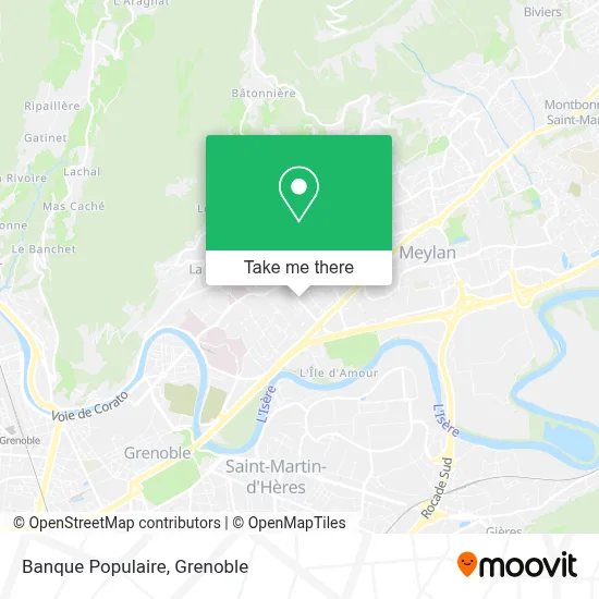 Banque Populaire map
