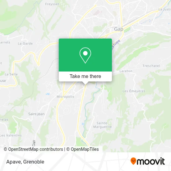 Apave map