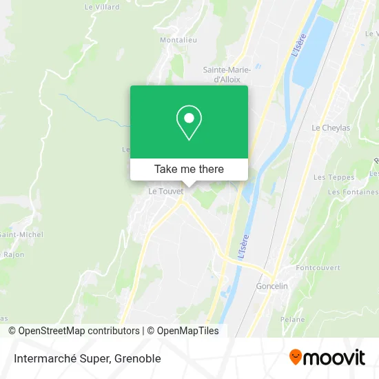 Intermarché Super map