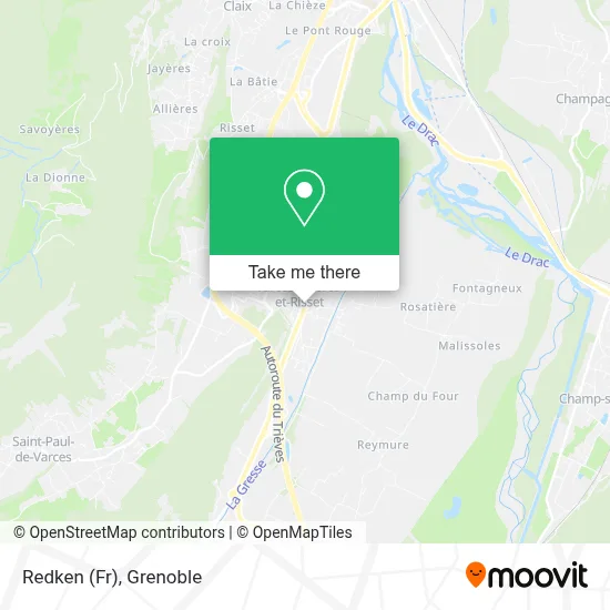 Redken (Fr) map