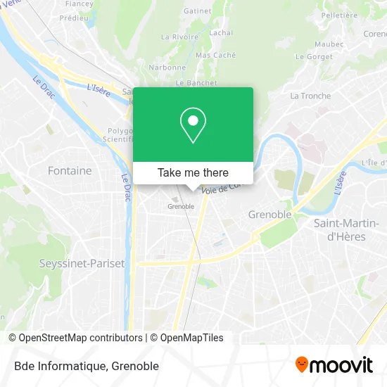 Bde Informatique map