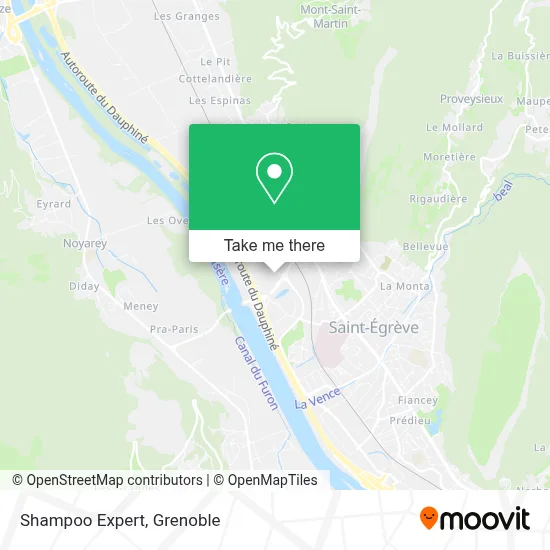 Shampoo Expert map
