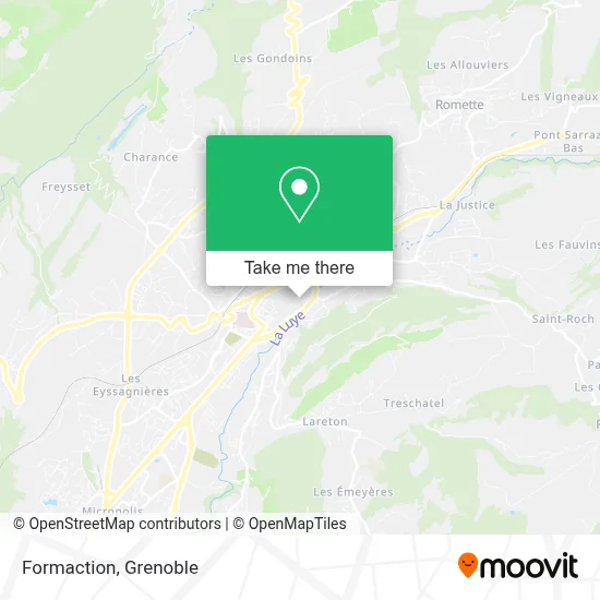 Formaction map