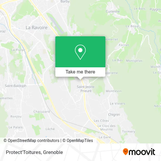 Protect'Toitures map
