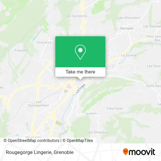 Rougegorge Lingerie map