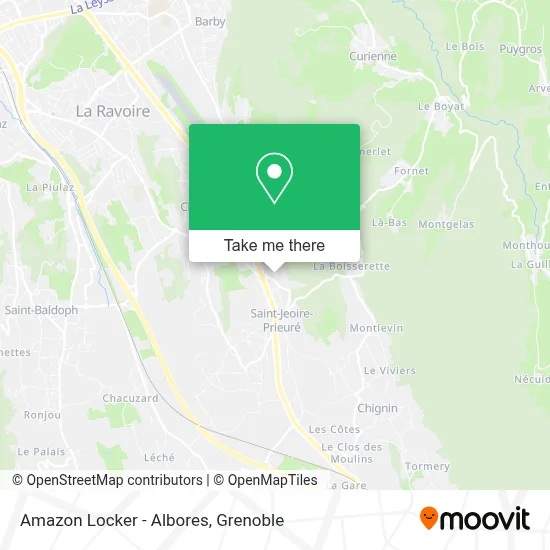 Amazon Locker - Albores map