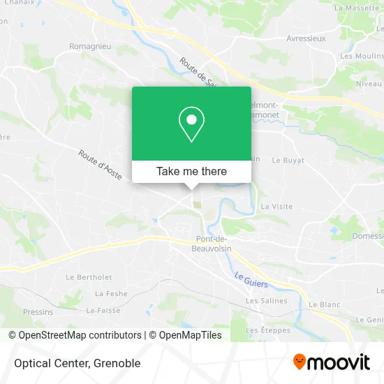 Optical Center map