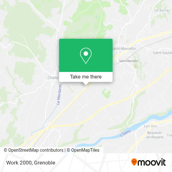 Work 2000 map